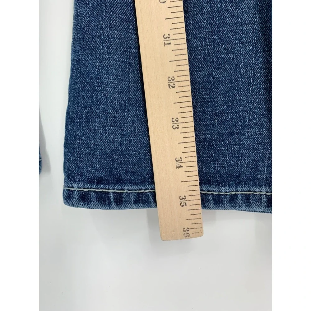 Ariat M4 Jeans Mens 33x36 Blue Relaxed Straight Leg Western Workwear Denim